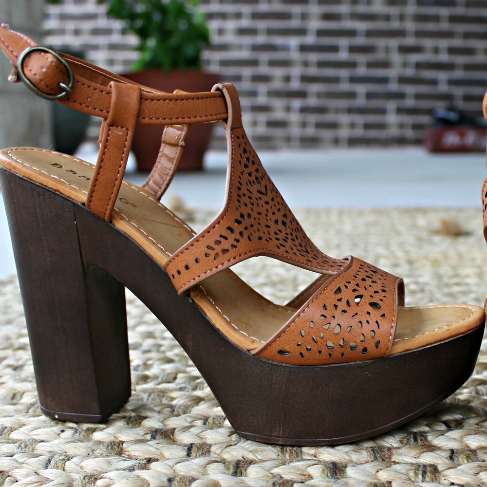 Bamboo Platforms - ONLY 3 pair left!!
